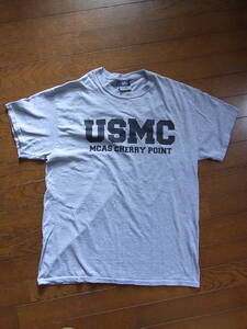 rUSMC米海兵隊チェリー・ポイント航空基地のTシャツ　M