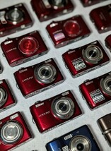 デジタルカメラ 20台まとめ売り デジカメ コンデジ 現状未確認中古品 /OLYMPUS/_画像4