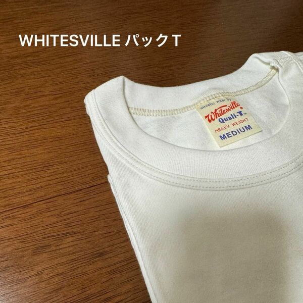WHITESVILLE ホワイツビル パックT ホワイト 日本製 Tシャツ