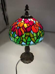 【点灯確認】電球は付属しません ステンドグラス ランプ テーブルランプ　卓上 スタンド ライト 卓上ライト 卓上ランプ 照明 