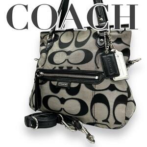 COACH コーチ　s92　トートバッグ　f23940　斜め掛け　2way　黒