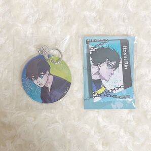 ブルーロック 原作絵 浴衣 アクリルキーホルダー 潔世一 糸師凛 缶バッジブルーロック