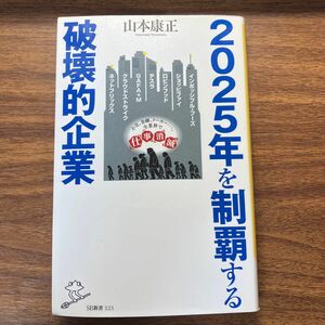 ２０２５年を制覇する破壊的企業 （ＳＢ新書　５２５） 山本康正／著