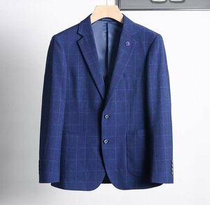 B35063【新品未使用】春物 XL 春夏の紳士 テーラードジャケット 美麗品