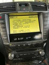 レクサス LEXUS LS460 LS600H 中期 純正 マルチモニター 86430-50410 地図データ 2020年春 CD MD オーディオデッキ 86120-50R80 動作保証_画像1