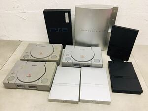 b0521-03★ ゲーム機 本体 / SONY / PlayStation / PlayStation 2 / PlayStation 3 / 9点まとめて