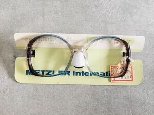 k0519-45★未使用 デッドストック メガネフレーム METZLER 50□16 フルリム 眼鏡 長期保管品
