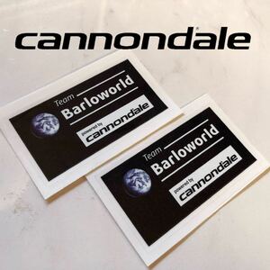 [ regular goods ]CANNONDALE Cannondale Barloworld bar ro world TEAM logo-sticker 