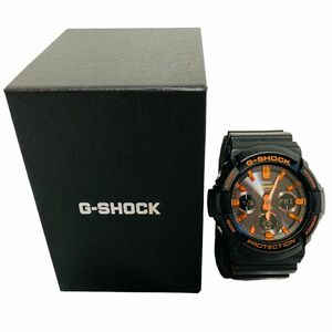 レア　CASIO G-SHOCK GAW-100BR-1AJF オレンジ　ブラック　黒 カシオ 腕時計 Gショック 希少　貴重