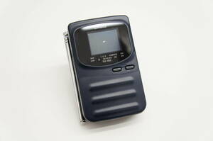 家電祭 カシオ ポケットテレビ CASIO TV-150 1993年製 ジャンク品 電池入れて通電しました 画面に 劣化あり