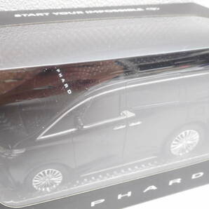 ノベルティ祭 ⑦ トヨタ アルファード プルバックカー ブラック 2台セット TOYOTA ALPHARD 未使用品 箱ダメージ有の画像2