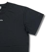 即決☆コロンビア ロイヤルクリーク半袖Tシャツ BLK/Mサイズ ブラック ロゴ 黒 速乾 ドライ UPF30 紫外線カット 機能Tシャツ_画像5