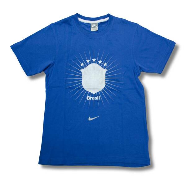 即決☆ナイキ ブラジル代表 Tシャツ BLU/ US Mサイズ 日本サイズ L 送料無料 半袖 国内正規品 NIKE