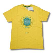 即決☆ナイキ ブラジル代表 Tシャツ YLW/ US Mサイズ 日本サイズ L 送料無料 半袖 国内正規品 NIKE_画像9