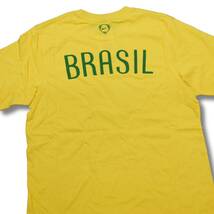 即決☆ナイキ ブラジル代表 Tシャツ YLW/ US Sサイズ 日本サイズ M 送料無料 半袖 国内正規品 NIKE_画像7