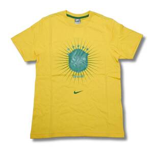 即決☆ナイキ ブラジル代表 Tシャツ YLW/ US Sサイズ 日本サイズ M 送料無料 半袖 国内正規品 NIKE