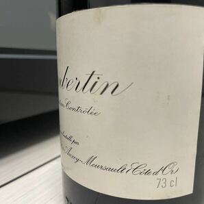 1円〜 【グラン・クリュ】 Maison LEROY Chambertin メゾン ルロワ シャンベルタン 1973 高島屋 セラー保管 送料無料 の画像4