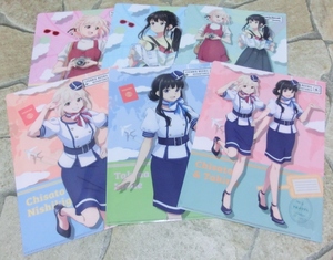  Lawson × Rico squirrel *li coil campaign * original clear file all 6 kind 