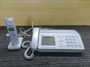 G*Panasonic personal fax KX-PW621DL landline telephone cordless handset attaching operation OK