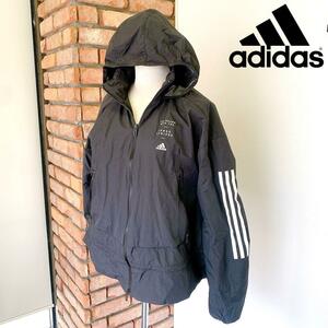 3319 Adidas lady's jacket outer garment Zip jacket nylon 