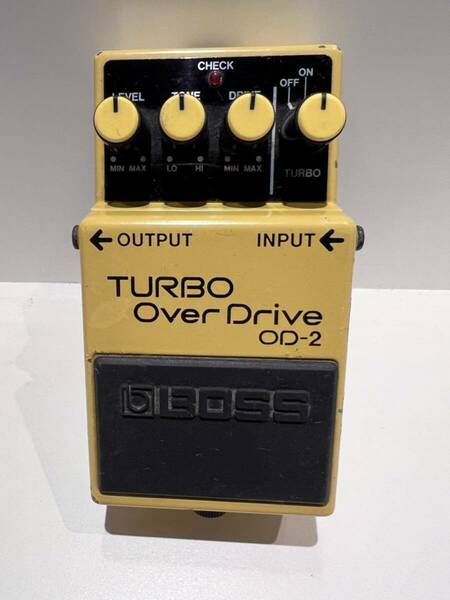 【送料込】BOSS TURBO Over Drive エフェクター　OD-2 廃盤品
