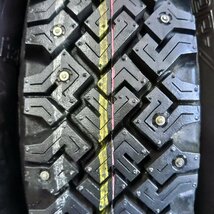 未使用 4本価格■CT8888■5.60-13 6PLY BRIDGESTONE SNOW MASTER-7 スパイクタイヤ★条件付送料無料★R13 13インチ 新古品_画像4