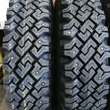 未使用 4本価格■CT8887■5.60-13 6PLY BRIDGESTONE SNOW MASTER-7 スパイクタイヤ★条件付送料無料★R13 13インチ 新古品_画像2