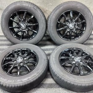 パT8919■145/80R13 YOKOHAMA BluEarth RV-02 CK 社外 4J 4H PCD100★条件付送料無料★夏タイヤ タント N-BOX デイズ ワゴンR ムーヴ