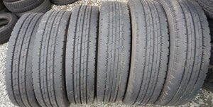 6本価格★パT6063■205/80R17.5 120/118L LT DUNLOP ENASAVE SPLT50 18年 夏タイヤ■条件付送料無料■地山 トラック サマー バリ山