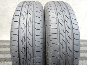 2本のみ★DT5524②■175/70R14 BRIDGESTONE NEXTRY 2020年製■条件付送料無料■バリ溝 パッソ ヴィッツ ノート