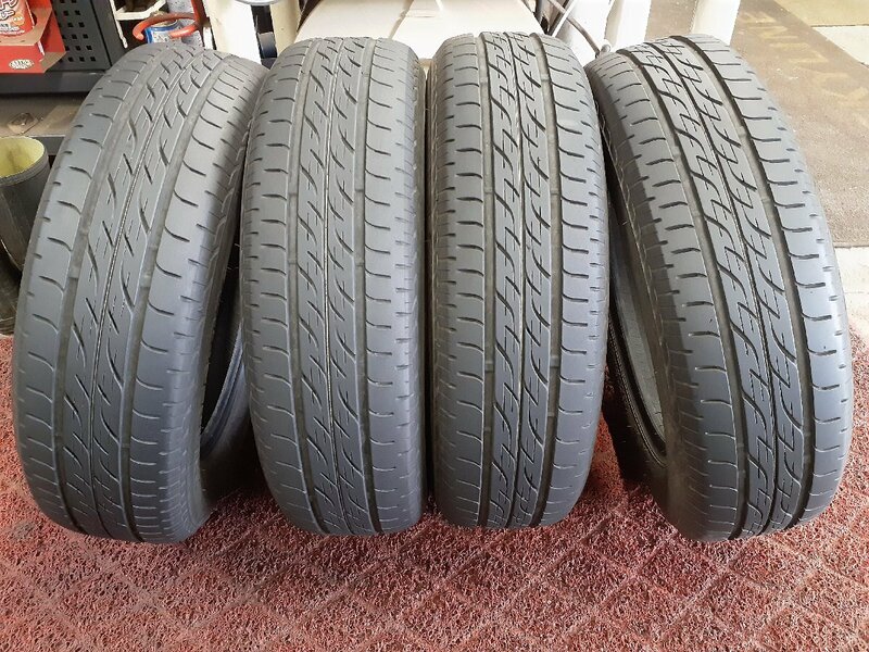 DF5526■165/70R14 81S　4本価格　BRIDGESTONE NEXTRY　送料無料 夏 ’20年 7.5分山 ポルテ ヴィッツ フィット マーチ キューブ アクア