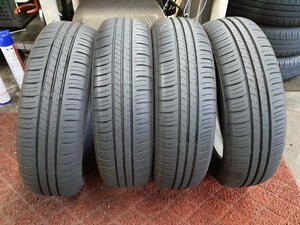 DF5652■165/60R15 77H　4本価格　DUNLOP ENASAVE EC300+　送料無料 夏 ’21年 8～9分山 ハスラー フレア ムーヴ キャスト ソリオ D2