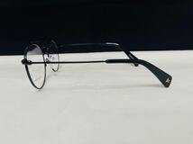 Yohji Yamamoto ヨウジ ヤマモト メガネフレーム YY3004 001 未使用 美品 伊達眼鏡 ブラック メタルフレーム ダブルブリッジ_画像4