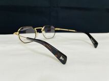 Yohji Yamamoto ヨウジ ヤマモト メガネフレーム YY1066 127 伊達眼鏡 未使用 美品 ゴールド 鼈甲柄 人気フレーム_画像5