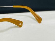 Yohji Yamamoto ヨウジ ヤマモト メガネフレーム YY1003 125 未使用 美品 伊達眼鏡 サングラス ラウンド ボストン 人気モデル_画像9