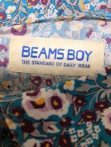 BEAMS BOY　トップス　コットン　リバティ　花柄　ブラウス_画像5