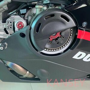 Ducati ドゥカティ ストリートファイター2018-2021 カーボンファイバー クラッチカバー ガード 保護