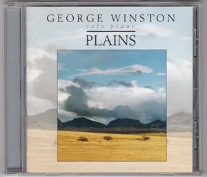 ジョージ・ウィンストン　プレインズ　George Winston Plains　日本盤 ボーナストラック 上をむいて歩こう　帯付き
