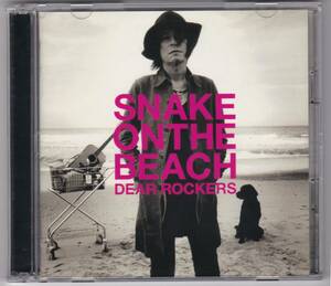 レンタル使用品　初回限定盤　SNAKE ON THE BEACH　DEAR ROCKERS　チバユウスケ　YUSUKE CHIBA 