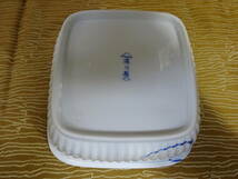 【深川製磁 ブルーワイナリー 角鉢】有田焼 盛り皿 ホワイト 横 約17.5cm 陶器 食器【A7-4①】0514_画像8