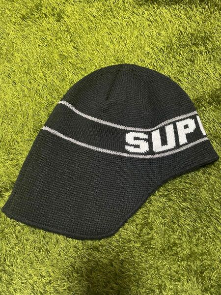 Supreme Earflap Beanie "Black"シュプリーム イアフラプ ビーニー "ブラック"