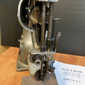 SEIKO セイコー 工業用ミシン アンティーク レザークラフト TF-5 腕ミシン の画像5