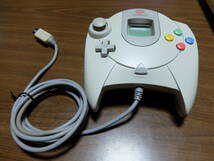 SEGA　Dreamcast　セガ　ドリームキャスト　HKT-3000　本体　ACケーブル　コントローラー　接続ケーブル　中古_画像4