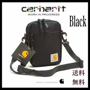 Carhartt カーハート　ショルダーバッグ　メンズ　レディース　ブラック