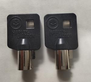 [ free shipping ]*2 pieces set Harley blank key circle key e- ski * touring | Dyna | Softail | twincam spare key.