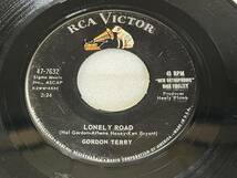 Gordon Terry/RCA 47-7632/Loney Road/A Lotta Lotta Women/1959_画像2