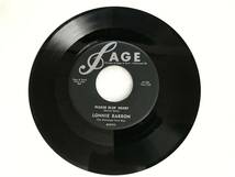 Lonnie Barron/Sage 45-230/Teenage Queen/Please Blue Heart/1957_画像4