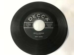 Andy Quinn/Decca 9-30438/Rock-A-Boogie/Back To School Again Blues/1957