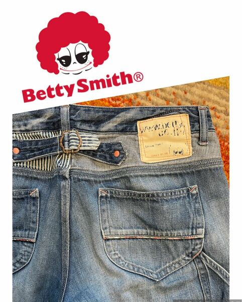 ベティスミス Betty Smith デニム　デニムパンツ　ペインターパンツ　L