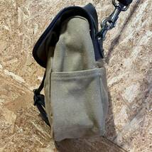 FILSON MADE IN USA STYLE 230 SMALL RUGGED TWILL FIELD BAG ショルダー バッグ 旧タグ_画像3